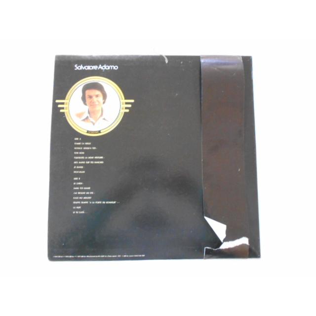 レコード/Adamo アダモ/Salvotore サルヴァトーレ/LP/中古/recA00574