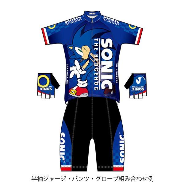 Sonic the Hedgehog サイクルジャージ　ビブショーツ　セット Sonic the Hedgehog サイクルジャージビブショーツセット