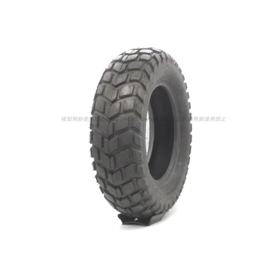 120/90-10 71J+130/90-10 75J 新品 チューブレス タイヤ 前後セット 