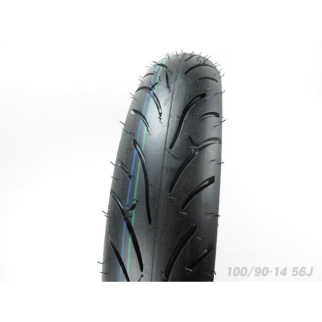 100/90-14(6681) 56J 新品チューブレスタイヤ / PCX125 スクーピー110