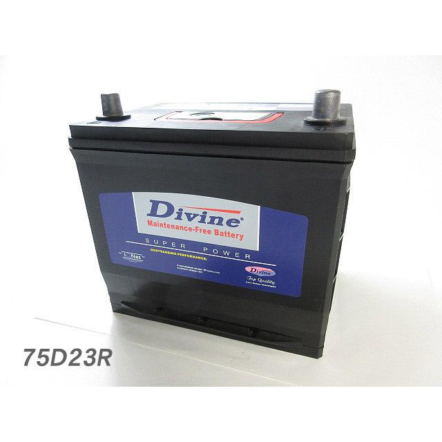 75D23R Divineバッテリー 45D23R 55D23R 65D23R 互換 いすゞ 