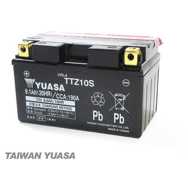 台湾ユアサバッテリー YUASA TTZ10S ◆YTZ10S VTZ10S 互換 マジェスティ250 SG20J 4D9 マグザム SG17 SG21 ドラッグスター400 VH02｜waveparts-ys2｜03