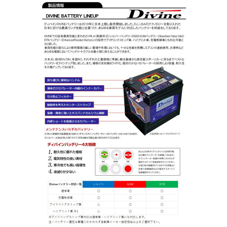 EFBバッテリー T110L T115L 130D31L Divine 115D31L 互換 レクサス