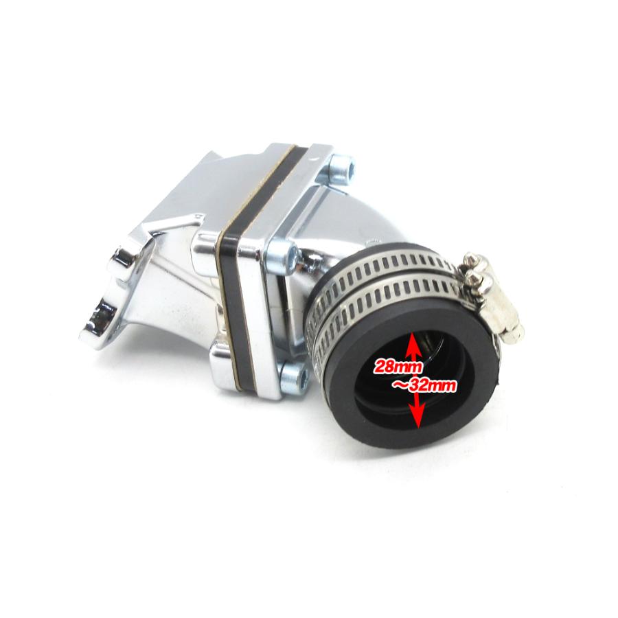 DIO系 縦型エンジン用 28mm〜32mm BIGキャブ インテークマニホールド