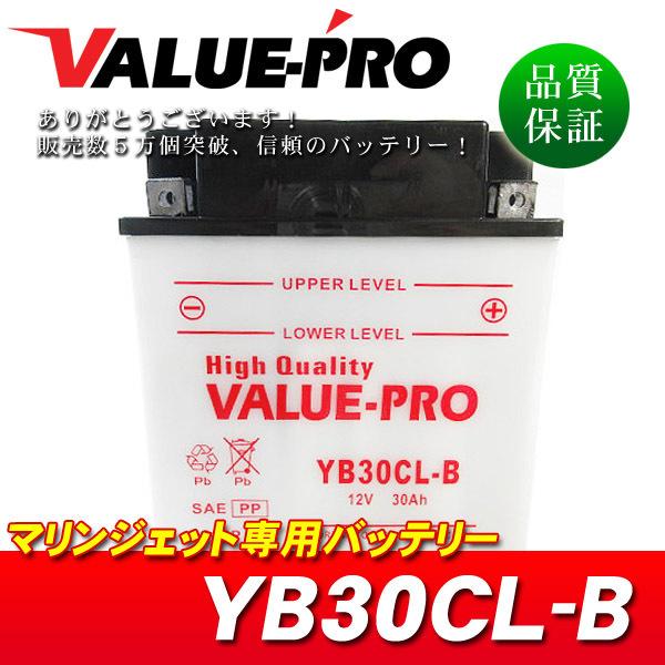 新品 開放型バッテリー YB30CL-B 互換 GB30CL-B FB30CL-B / ジェット BOMBARDIER SEADOO 1500cc〜 WAKE155 WAKE215｜waveparts-ys