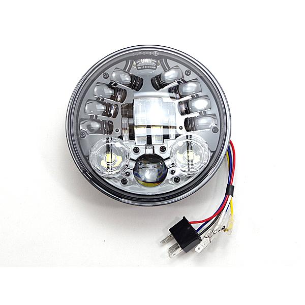ハーレーダビッドソン 5.75インチ LED ヘッドライト プロジェクター
