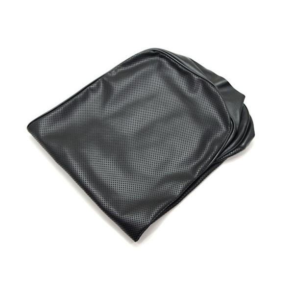 パンチングレザーシート 張替えタイプ 黒 ブラック /シートカバー