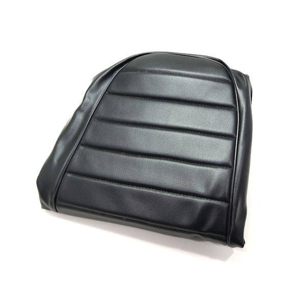 タックロール レザーシート 張替えタイプ 黒 ブラック /シートカバー