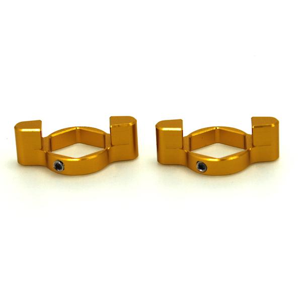 イニシャルアジャスター プリロードアジャスター 17mm 2pin 金 2個
