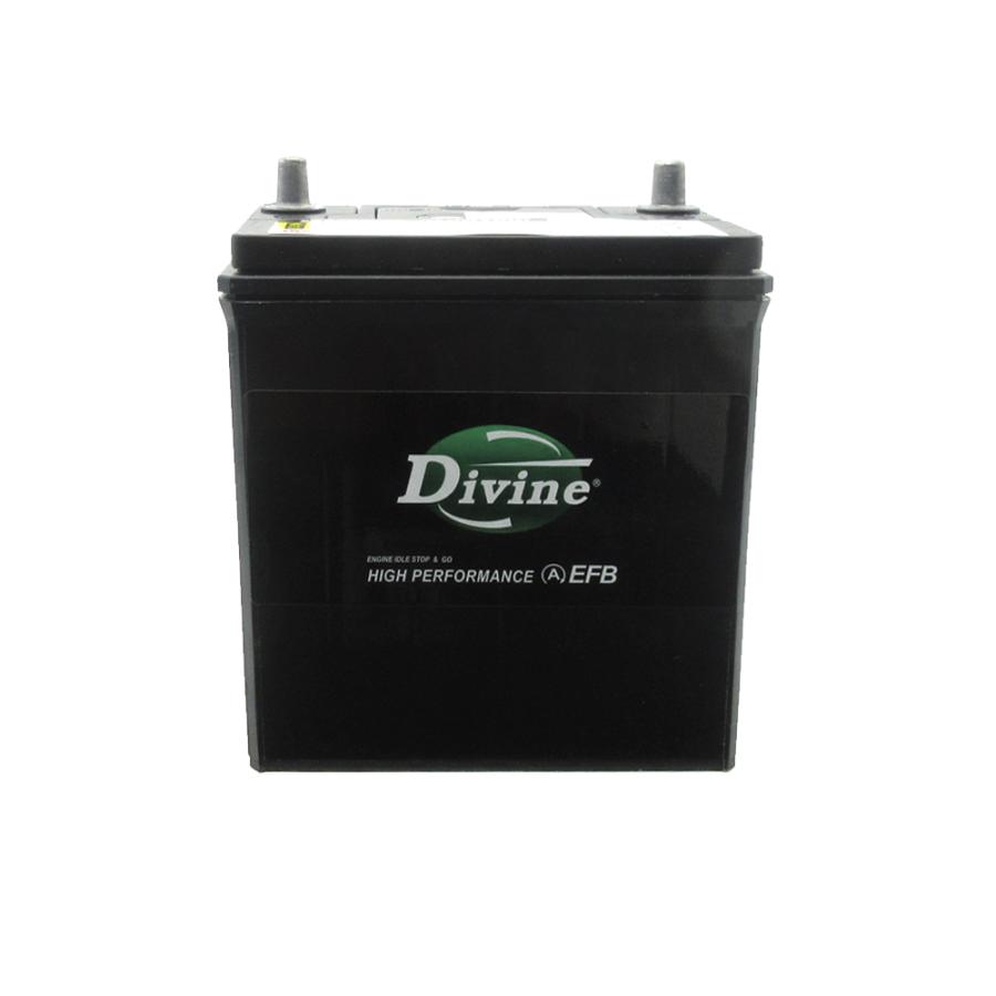 N55R 80B24R Divine EFBバッテリー 互換 55B24R 他/アイドリング