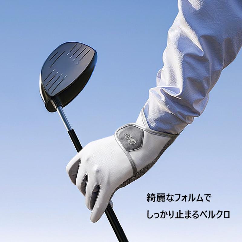 ゴルフグローブ 両手 夏 メンズ レディース 右手 左手 スマホ対応