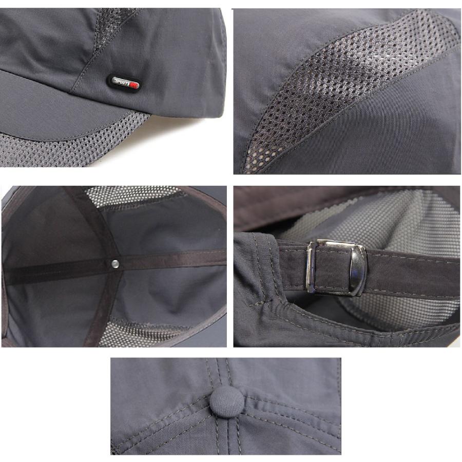 ゴルフキャップ レディース メッシュ 深め UVカット メンズ ランニング スポーツキャップ 帽子 おしゃれ 夏 日よけ |  | 09