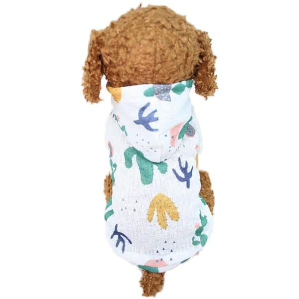 犬服 サボテン柄 チワワ トイプー さらさら 快適 春 春服 春用 ドッグウェア ドッグ ウェア 犬 服 安い 抜け毛対策 部屋  送料無料 |  | 06