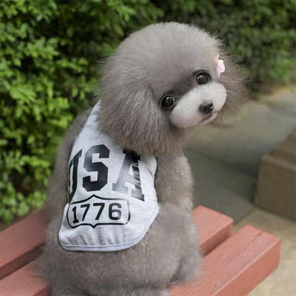 犬タンクトップ 犬服 USA ロゴ 部屋着 普段着 パジャマ 抜け毛対策 犬 服 安い チワワ トイプー ドッグウェア ドッグ ウェア お |  | 01