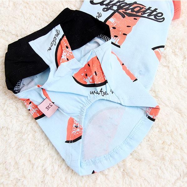 犬服 スイカ tシャツ 安い 犬 服 スイカ柄 抜け毛対策 部屋着 パジャマ 春 春服 チワワ トイプー ドッグウェア ドッグ ウ 送料無料 |  | 15