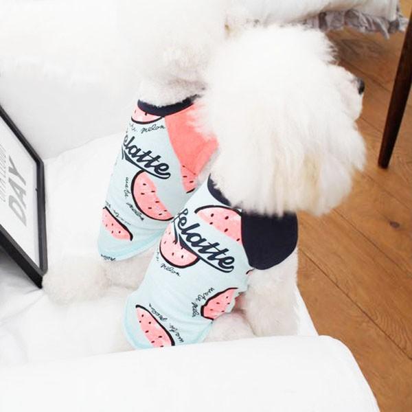 犬服 スイカ tシャツ 安い 犬 服 スイカ柄 抜け毛対策 部屋着 パジャマ 春 春服 チワワ トイプー ドッグウェア ドッグ ウ 送料無料 |  | 17