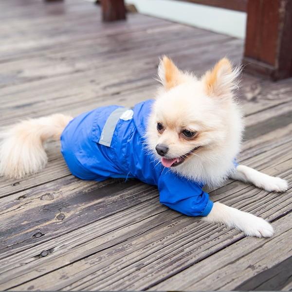 犬カッパ ポンチョ レインコート 犬 カッパ 雨 防寒 散歩 グッズ おすすめ 春 かわいい 誕生日 ギフト プレゼント 男の子 送料無料｜wavy｜16