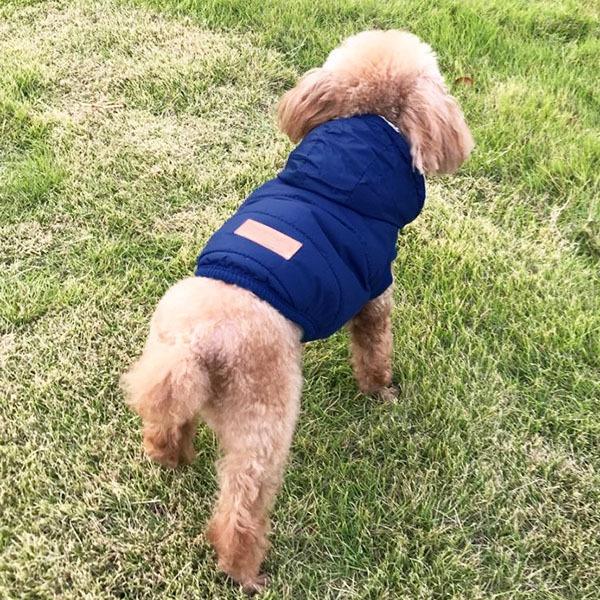 犬服 ダウン 風 ジャケット 暖かい 裏起毛 冬服 犬 服 安い 寒さ対策 防寒 散歩 軽い あったか 柔らかい かわいい ドッグウェア |  | 08
