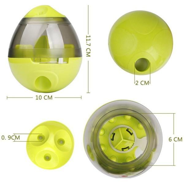 犬 留守番 おもちゃ 知育 玩具 早食い防止 転がる 動く おやつボール ダイエット トレーニング しつけ 運動不足 ストレス 解消 |  | 19