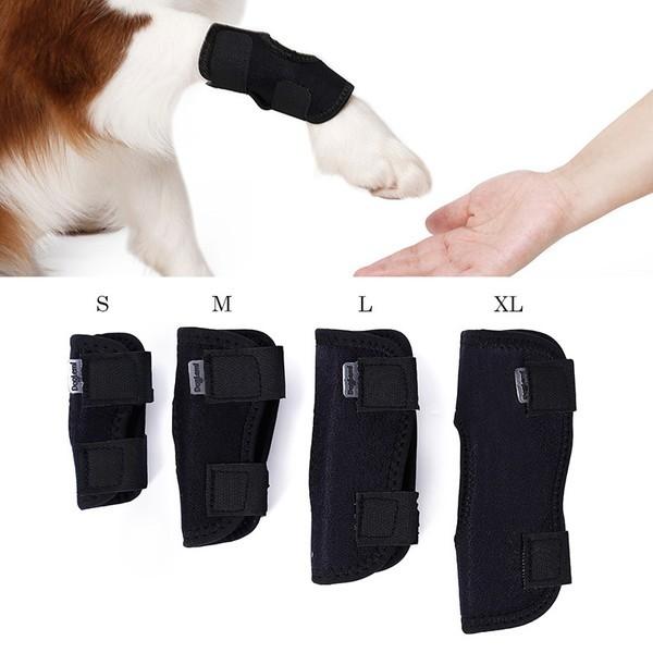 犬 関節 サポーター 膝 踵 ショート プロテクター 脚 サポート 捻挫 関節炎 予防 傷口 手根 足根 保護 二次感染 術後 リ  送料無料 |  | 02