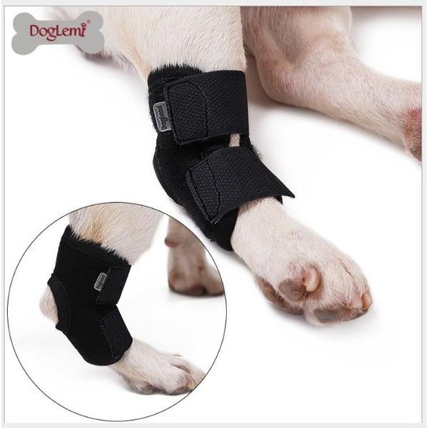 犬 関節 サポーター 膝 踵 ショート プロテクター 脚 サポート 捻挫 関節炎 予防 傷口 手根 足根 保護 二次感染 術後 リ  送料無料 |  | 04