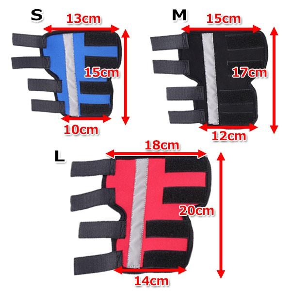 犬 関節 サポーター 膝 踵 両足 セット 反射板 プロテクター 脚 サポート 捻挫 関節炎 予防 傷口 手根 足根 保護 二次感染 術後 |  | 04