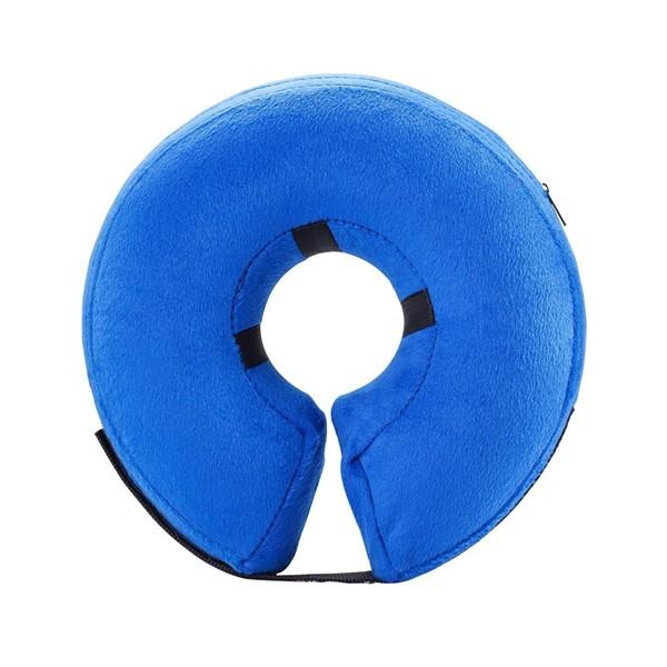 犬 エリザベスカラー 犬用 空気 カラー 浮き輪 膨らませる ソフト 猫 ムーン エリザベス 怪我 術後 傷口 舐め 防止 保護  送料無料 |  | 01