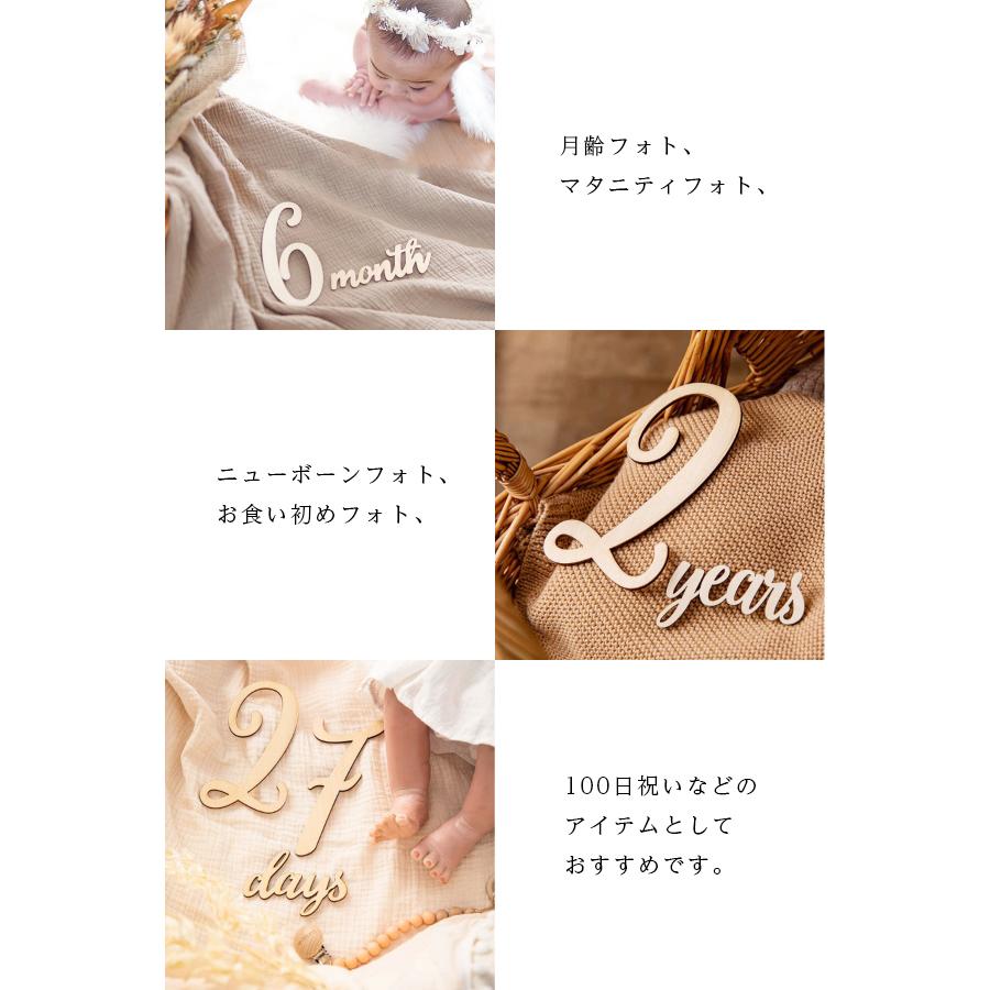 フォト アイテム セット 赤ちゃん ベビー 妊娠 マタニティ 出産 ニューボーン 記念日 アニバーサリー 誕生日 バースデー 月齢 お祝い 写真 撮影 |  | 02