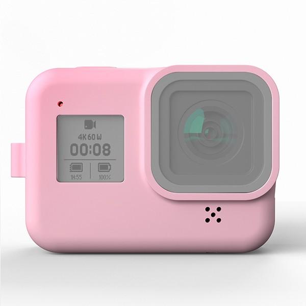 GoPro（ゴープロ） 8 用 アクセサリー 保護 シリコン カバー ケース