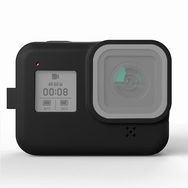 GoPro ゴープロ 8 用 アクセサリー 保護 シリコン カバー ケース アクションカメラ ウェアラブルカメラ パーツ マルチ 防 送料無料｜wavy｜02