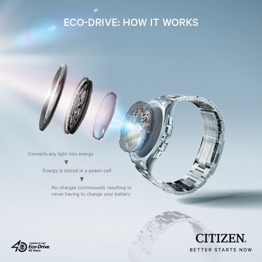 《新品未使用》Citizen 腕時計 EcoDrive Men〓s TwoTone Crystal Watch w/ Date BM7344-54E【並行輸入品】｜wawawa333｜12