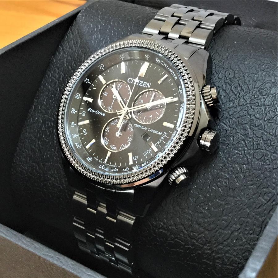 Citizen eco drive deals tachymeter black