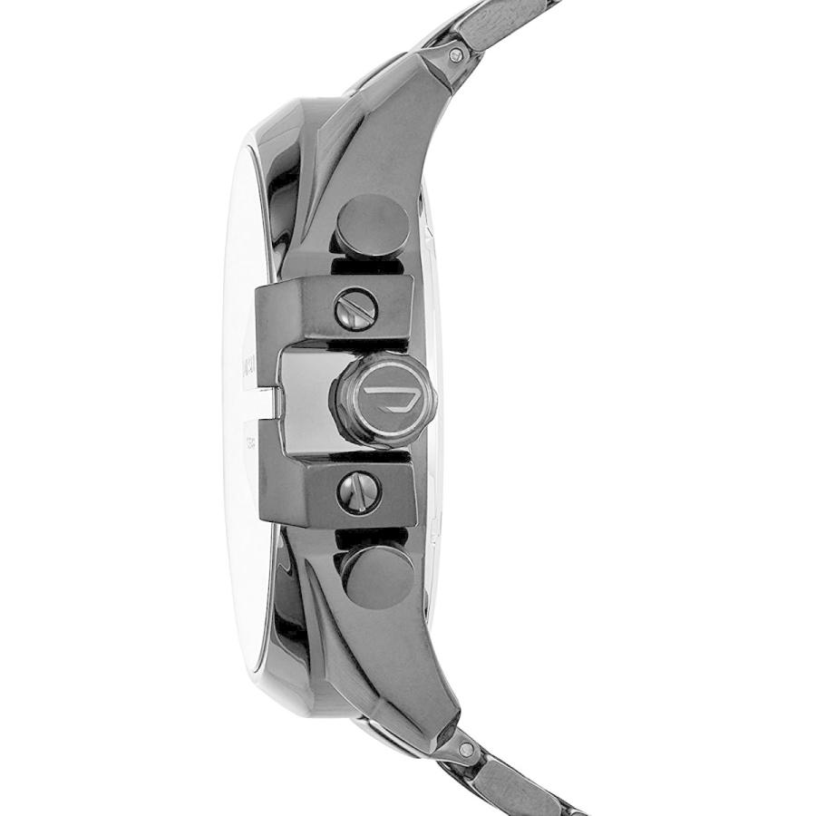 《新品未使用》ディーゼル DIESEL メガチーフ メンズ クオーツ クロノ 腕時計 DZ4355 ブラック [並行輸入品] :DZ4355