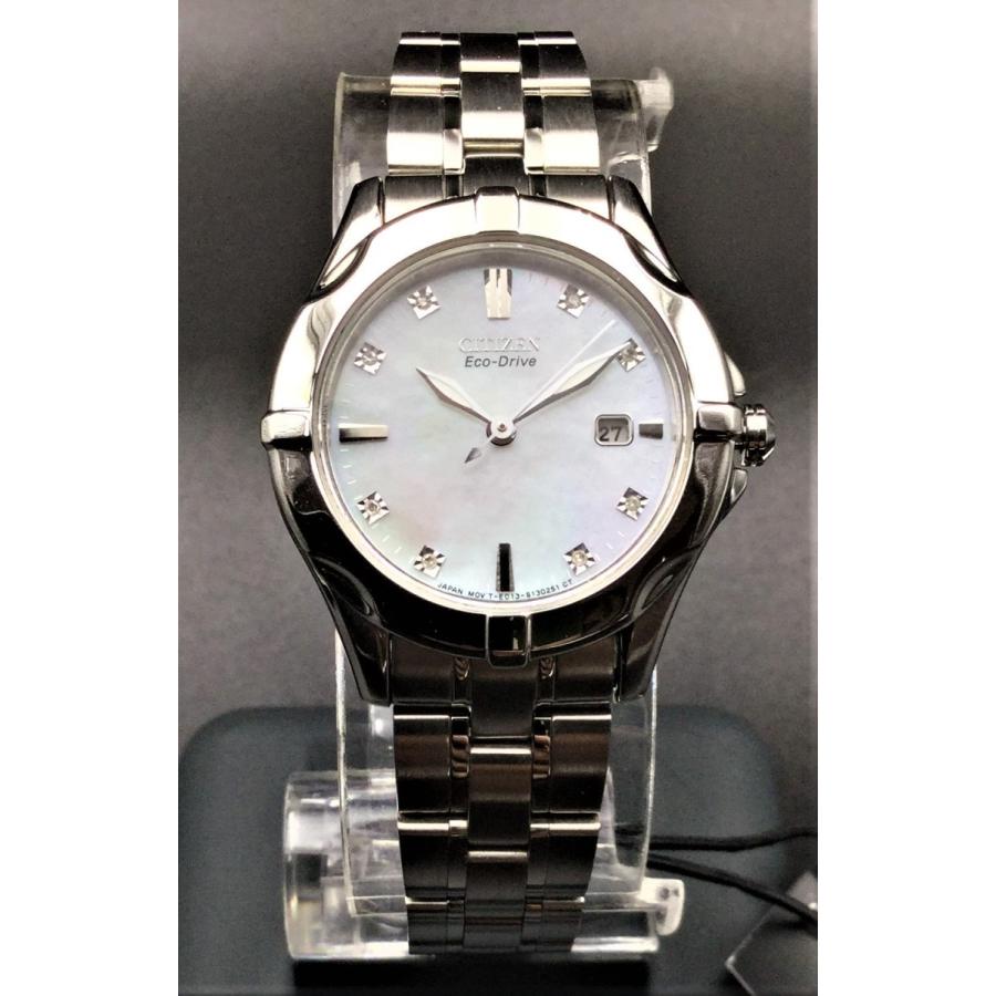 《新品未使用》Citizen Diamonds Analog Display Japanese Quartz Silver Ladies Watch EW1930-50D【並行輸入品】｜wawawa333｜03