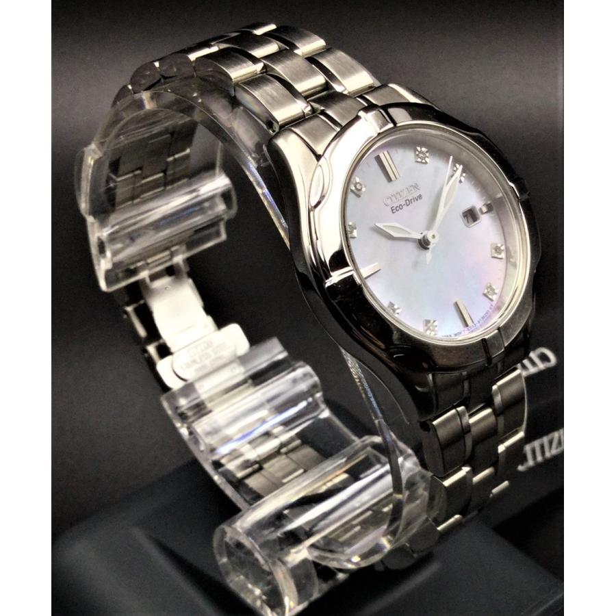 《新品未使用》Citizen Diamonds Analog Display Japanese Quartz Silver Ladies Watch EW1930-50D【並行輸入品】｜wawawa333｜09