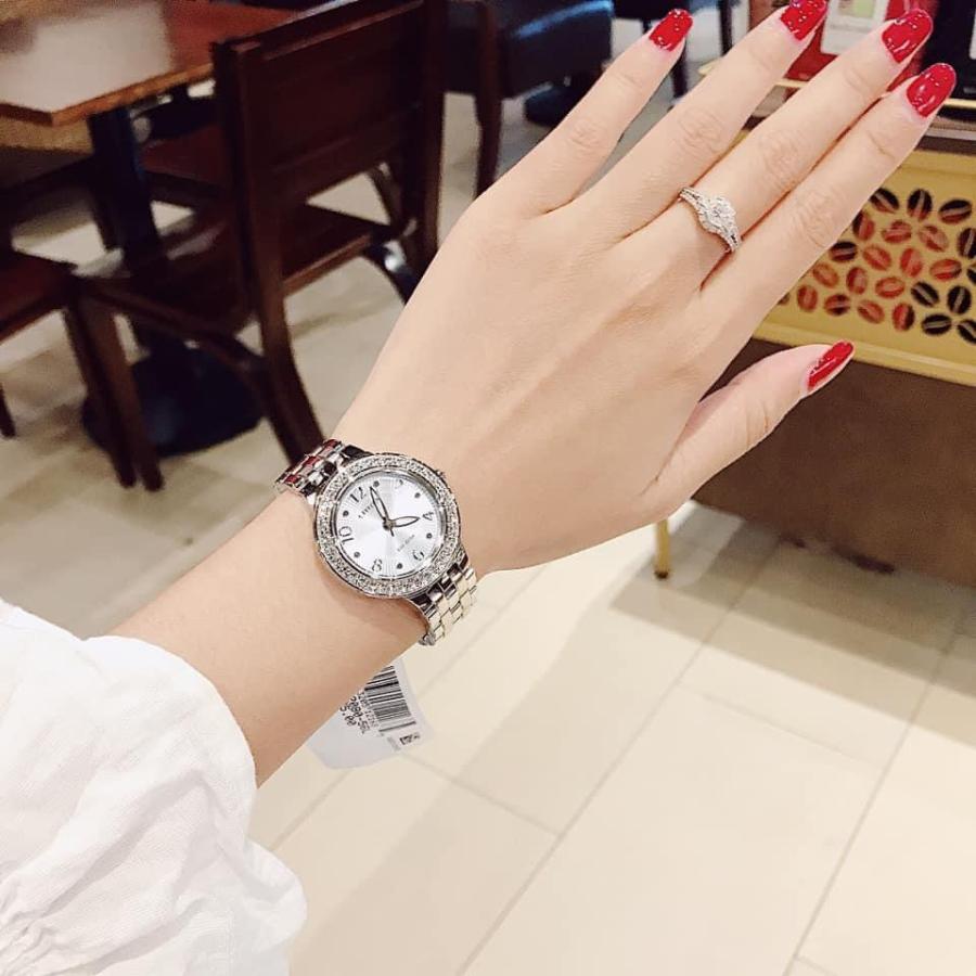 《新品未使用》Citizen Women's 'Eco-Drive' Quartz Stainless Steel Casual Watch, Color:Silver-Toned 日本製クォーツ FE2080-56L レディース【並行輸入品】｜wawawa333｜11