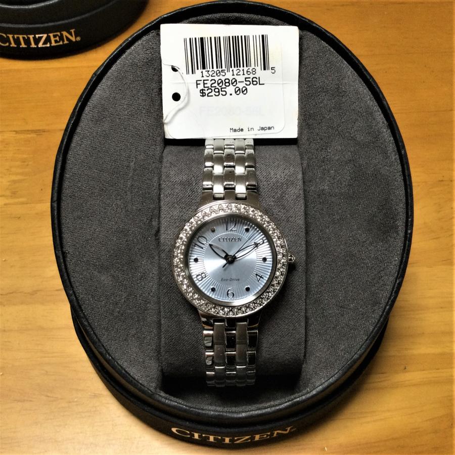 《新品未使用》Citizen Women's 'Eco-Drive' Quartz Stainless Steel Casual Watch, Color:Silver-Toned 日本製クォーツ FE2080-56L レディース【並行輸入品】｜wawawa333｜15