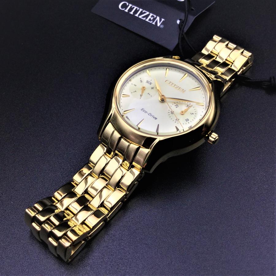 《新品未使用》Citizen Women's 'Silhouette' エコドライブ Quartz Stainless Steel Casual Watch, Color:Gold-Toned  FD4012-51P【並行輸入品】｜wawawa333｜08