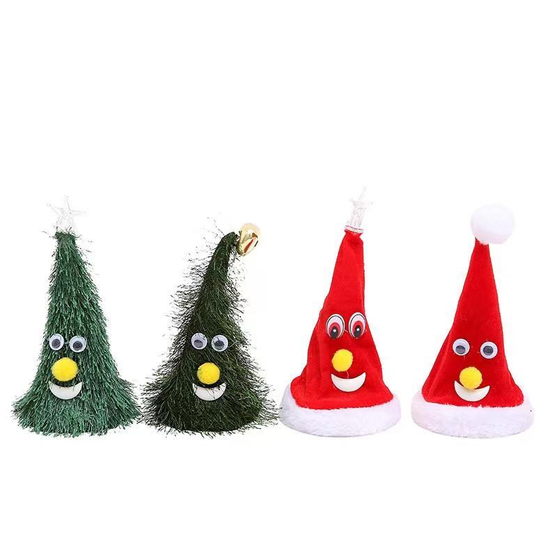 揺れる木のクリスマス装飾ぬいぐるみの動物　クリスマスおもちゃ揺れる木　面白いクリスマス音楽をランダムに送信します｜way-store｜06