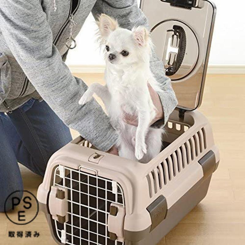 リッチェル キャンピングキャリーダブルドア 超小型犬・猫用 ダークブラウン Sサイズ｜way-store｜07