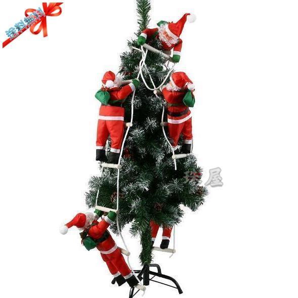 クリスマス飾り サンタ玩具 はしごサンタクロース サンタ人形 店雰囲気 吊り装飾用 インテリア飾り クリスマス 贈り物 店雰囲気　新年お祝い｜way-store｜06