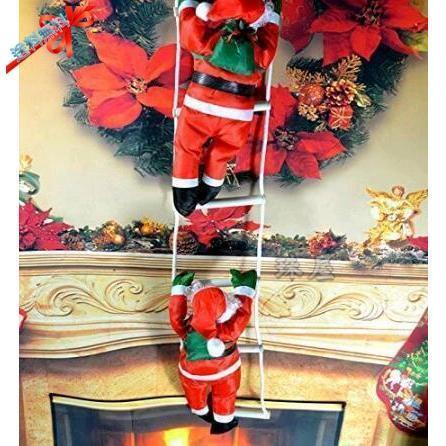 クリスマス飾り サンタ玩具 はしごサンタクロース サンタ人形 店雰囲気 吊り装飾用 インテリア飾り クリスマス 贈り物 店雰囲気　新年お祝い｜way-store｜07