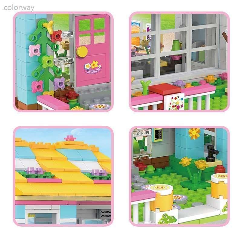 LEGO ブロック ファミリーハウス レゴ 互換 ブロック パーティー 子供 1049pcs pr098｜way-store｜06