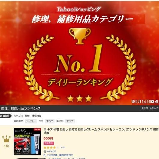 キズ消し コンパウンド 車 傷消し 修理 自分で 傷消しクリーム スポンジ セット メンテナンス 補修 塗装 Wtcc0001 Wayetto 通販 Yahoo ショッピング