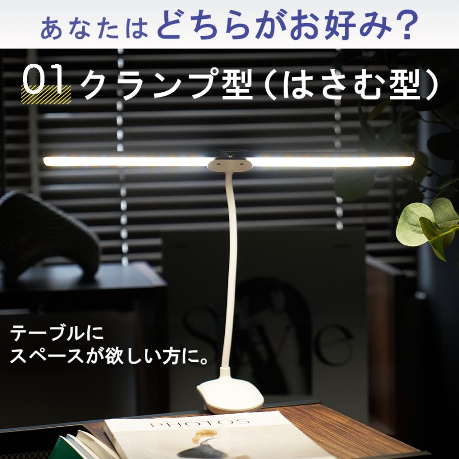 デスクライト led ライト クランプ 目に優しい 電気スタンド 学習机