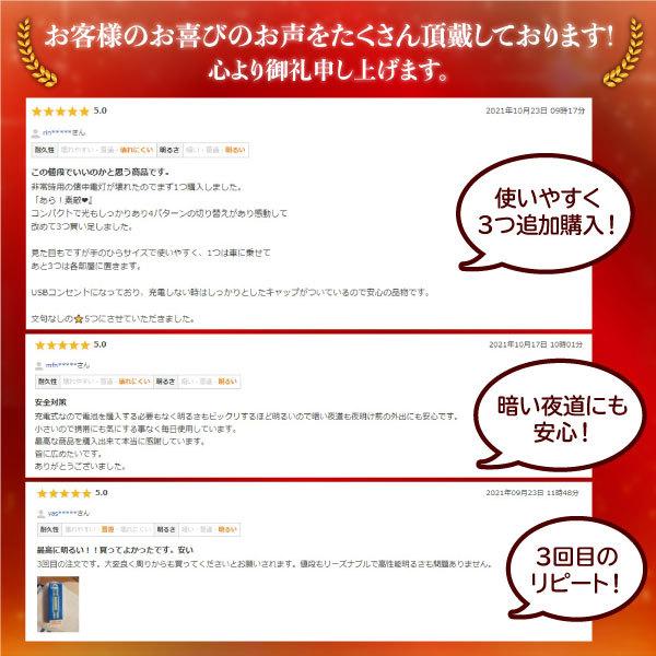 懐中電灯 LED 強力 軍用 充電式 小型 最強 高輝度 爆光 防水 ハンディライト ミニ 防犯 usb ledライト 防災 災害用 爆買 | ブランド登録なし | 02