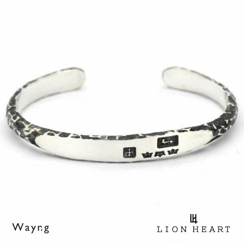 LION HEART バングルライオンハートSV925 blacksmith LION HEART（ライオンハート） ブラックスミスバングル シルバー925
