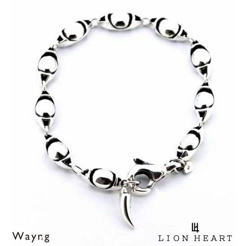 ライオンハート ファングドブレスレット シルバー925 メンズ ブランド Lion Heart 01br0021sv Wayng 通販 Yahoo ショッピング