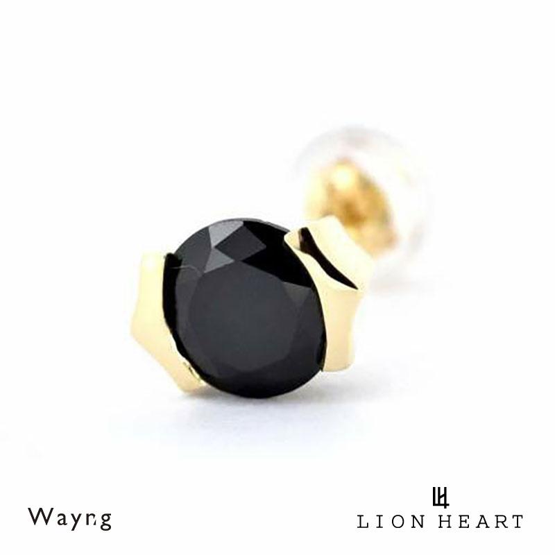 工場直送 ライオンハート Lion Heart ブリリアントカット ピアス K10 ゴールド ブラック メンズ ブランド Paypay10倍還元中 上質で快適 Www Technet 21 Org