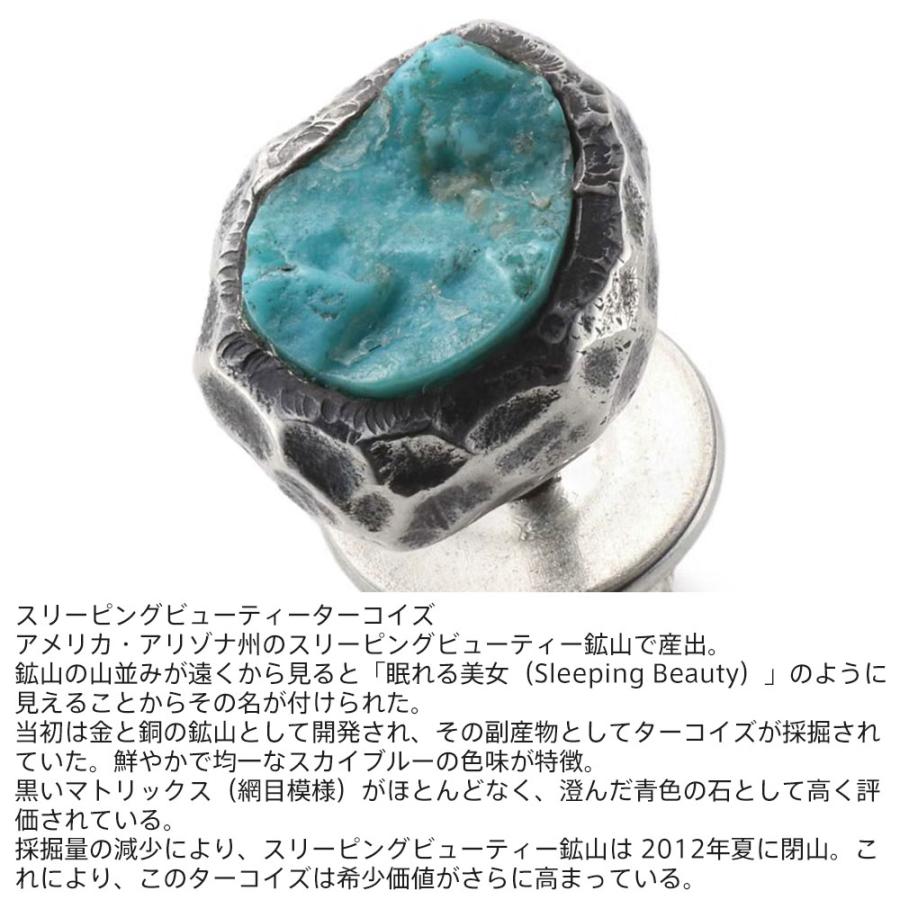 アツ　超美品　ライオンハート　スリーピングビューティーターコイズ ピアス LION HEART（ライオンハート） スリーピングビューティー ターコイズ